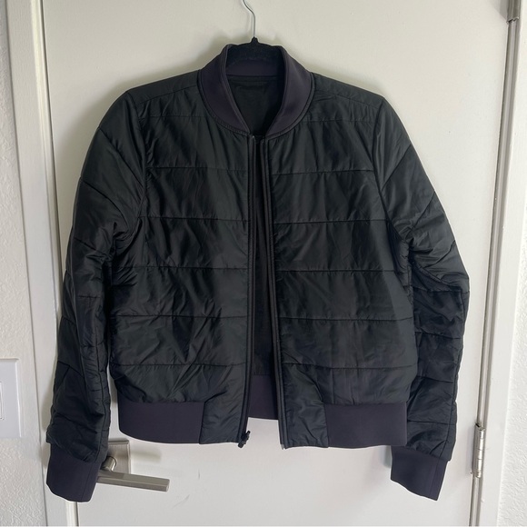 Lululemon Reversible Black Bomber 8 - Picture 1 of 5
